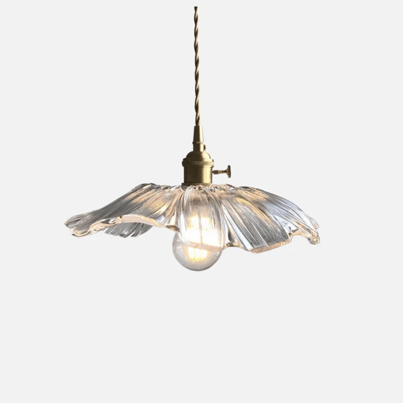 Homeko Floral Glass Pendant Light -