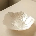 Homeko Floral Shaped Glass Decorative Bowl