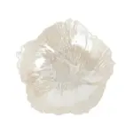 Homeko Floral Shaped Glass Decorative Bowl