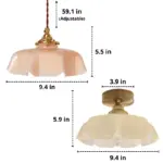 Homeko_Flower_Ceiling_Pendant_Lights_-_-4234515 Homeko Flower Ceiling Pendant Lights