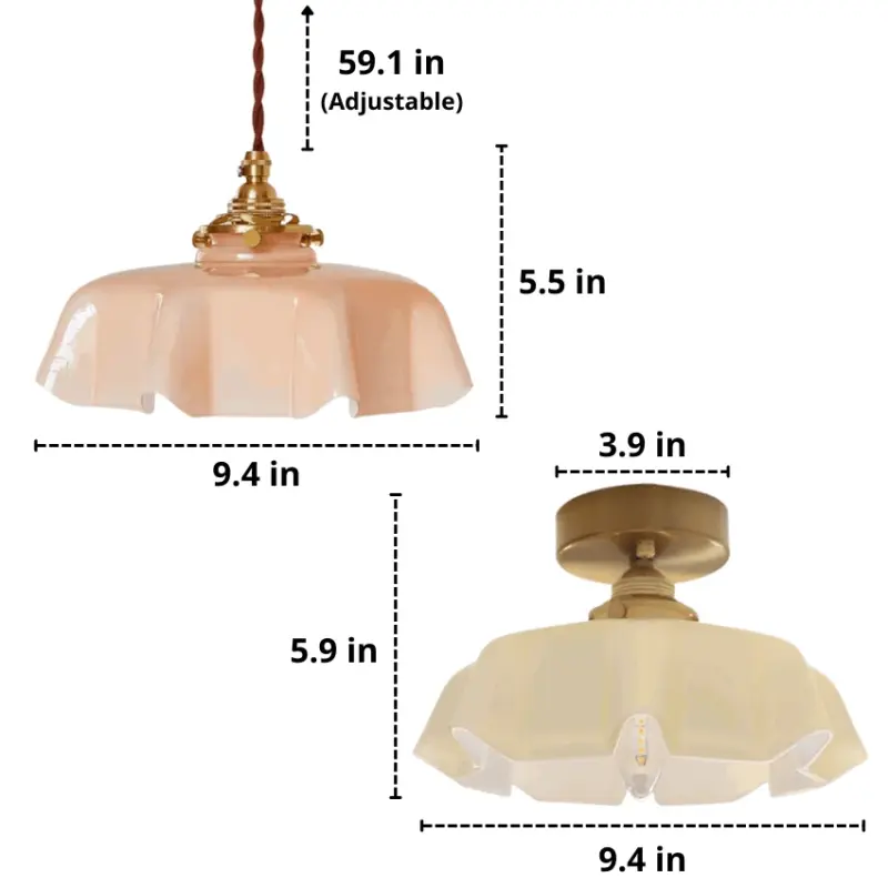 Homeko Flower Ceiling Pendant Lights