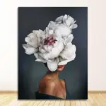 Homeko Flower Love Canvas Paintings