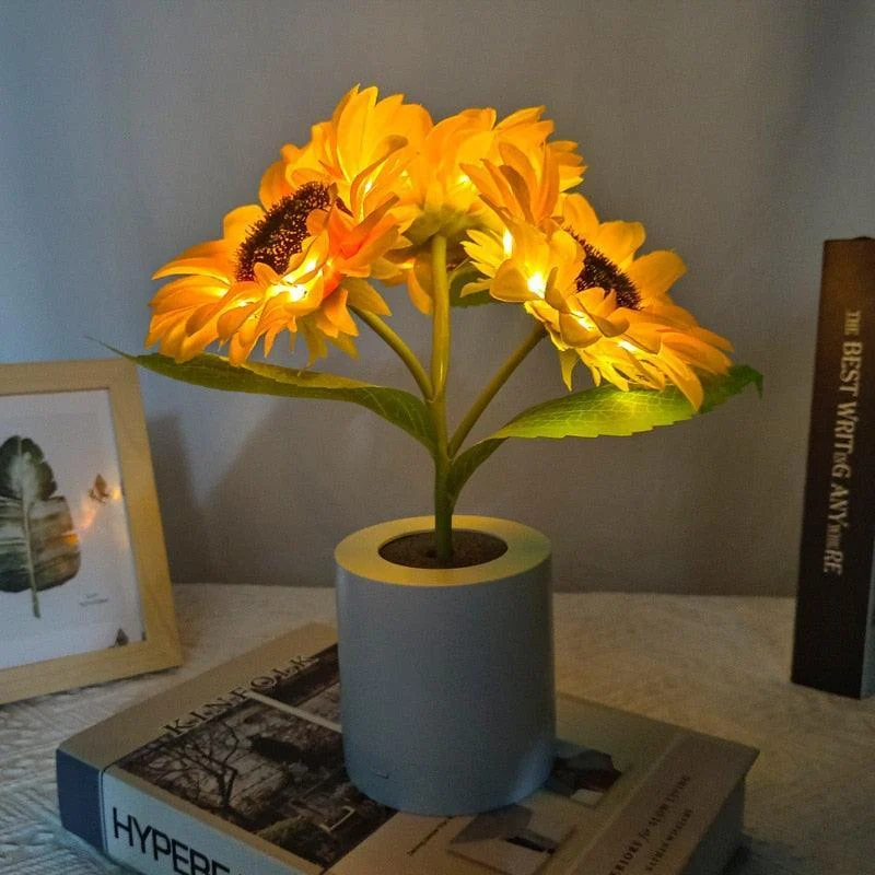 Homeko Flower Rechargeable Table Lamp -