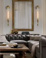 Homeko Fluted Glass Wall Sconce
