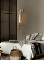 Homeko Fluted Glass Wall Sconce