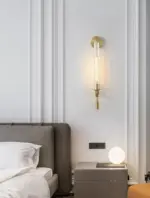 Homeko Fluted Glass Wall Sconce