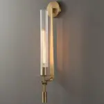 Homeko Fluted Glass Wall Sconce
