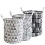 Homeko Foldable Clothing Storage Baskets