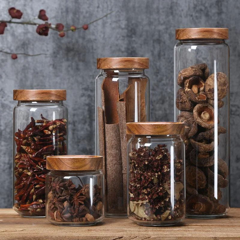 Homeko Food Glass Storage Jars -