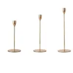 Homeko_French_Gold_Taper_Candle_Holder_Trio_Set_-_-4236247 Homeko French Gold Taper Candle Holder Trio Set
