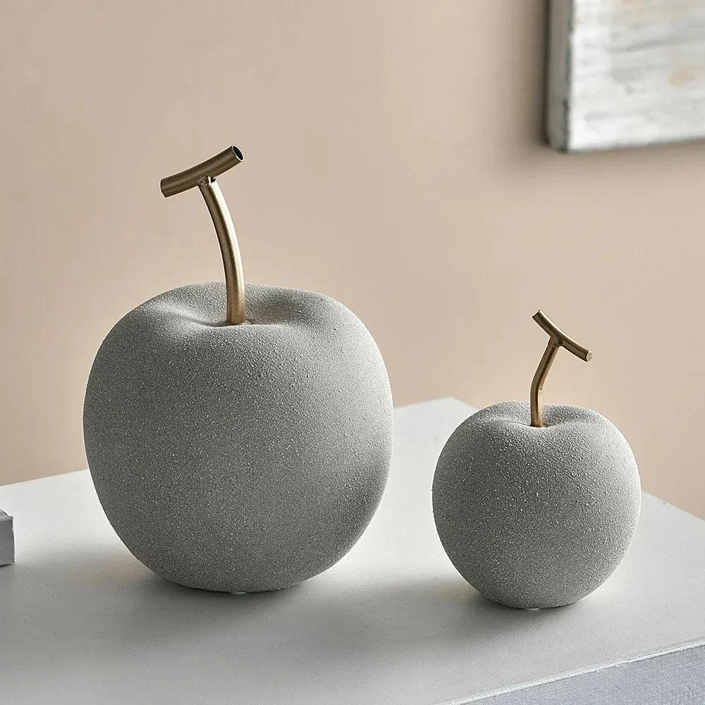 Homeko Fruit Statue Shelf Decor -