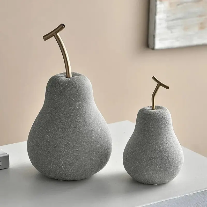 Homeko Fruit Statue Shelf Decor