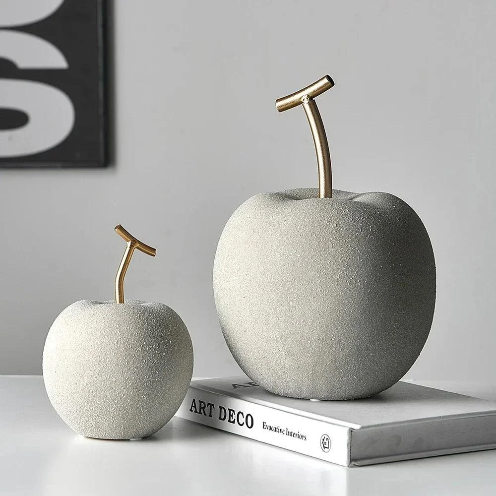 Homeko Fruit Statue Shelf Decor -