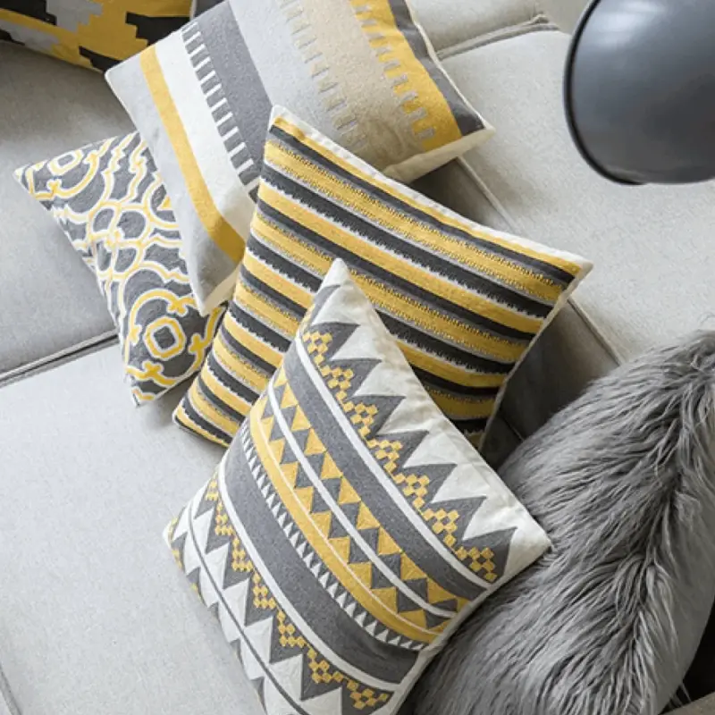 Homeko Geometric Pillow Covers
