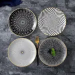 Homeko Geometric Plate Collection