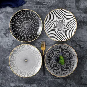 Homeko Geometric Plate Collection