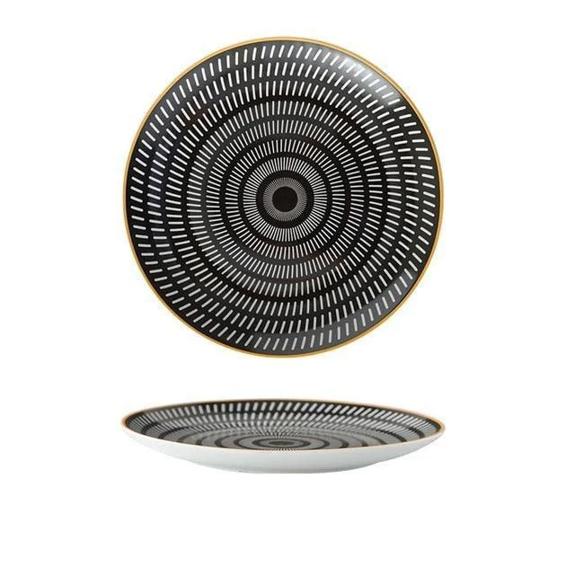 Homeko Geometric Plate Collection -