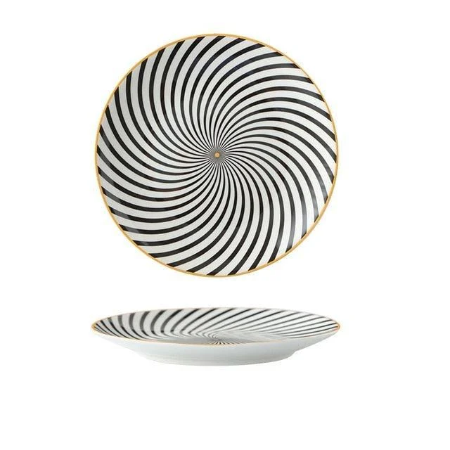 Homeko Geometric Plate Collection -