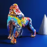 Homeko_German_Shepherd_Graffiti_Painted_Statue_-_-4237951 Homeko German Shepherd Graffiti Painted Statue