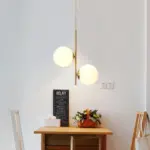 Homeko Glass Ball Pendant Light
