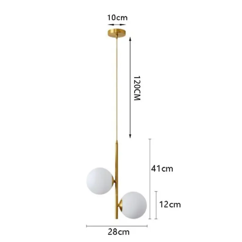 Homeko Glass Ball Pendant Light