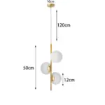 Homeko Glass Ball Pendant Light