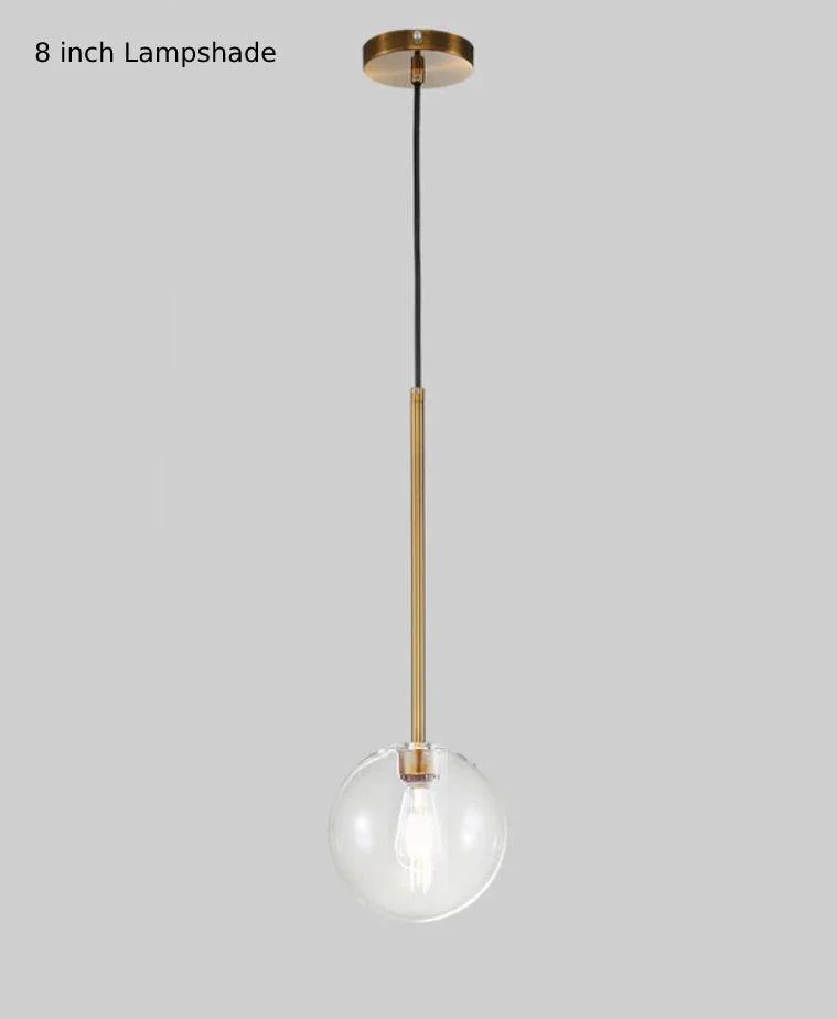 Homeko Glass Ball Pendant Lights -