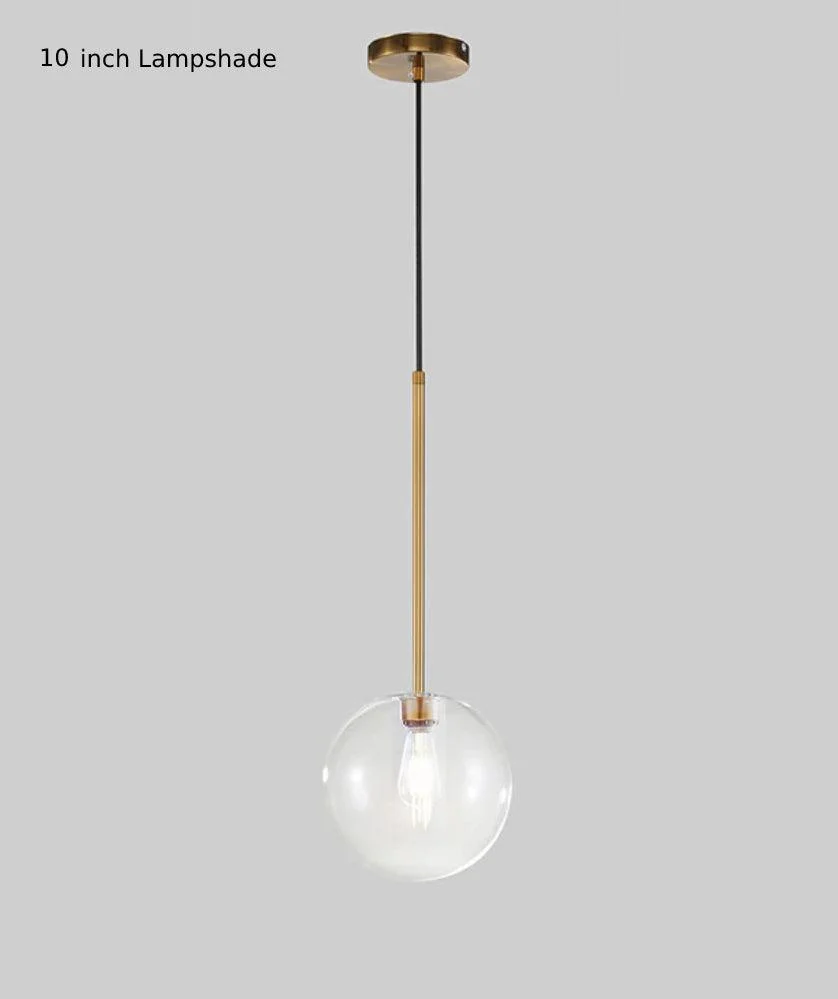 Homeko Glass Ball Pendant Lights -