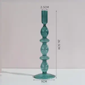 Homeko Glass Candle Holders