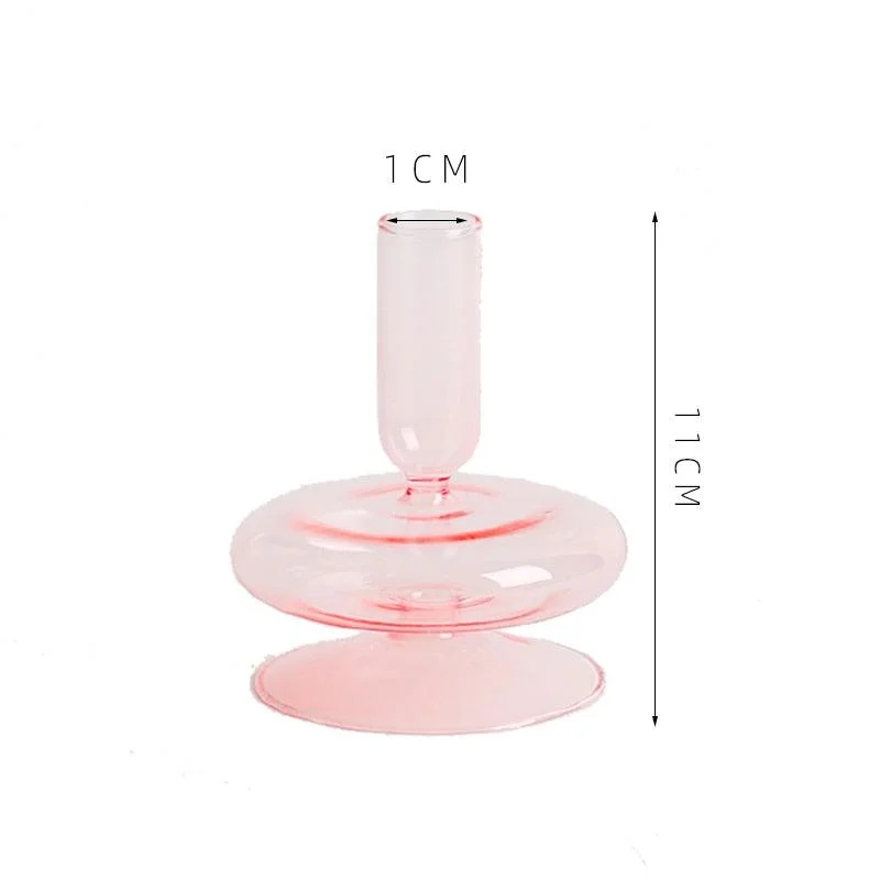 Homeko Glass Candle Holders -