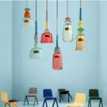 Homeko Glass Candy Pendant Lights