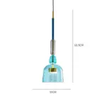 Homeko Glass Candy Pendant Lights