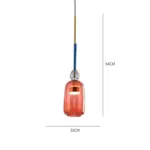 Homeko Glass Candy Pendant Lights