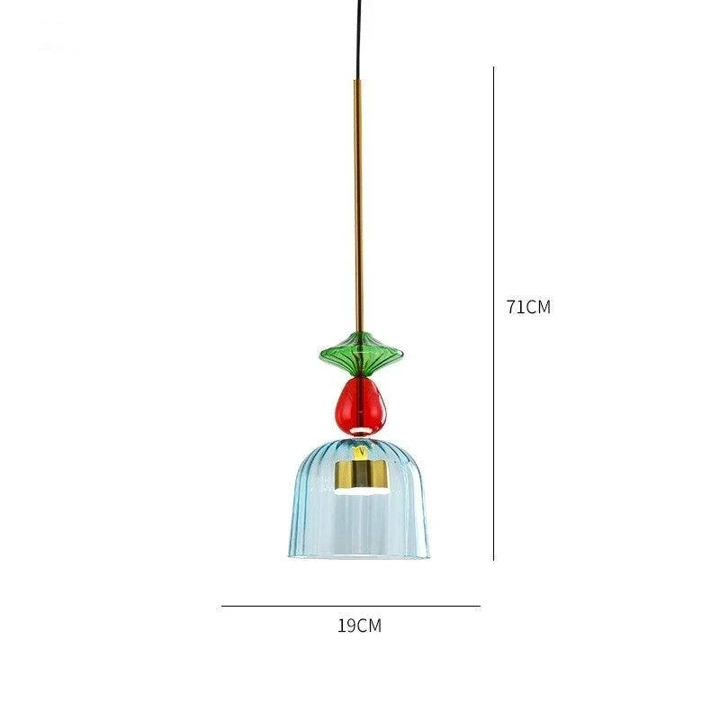 Homeko Glass Candy Pendant Lights -