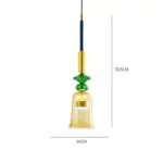 Homeko Glass Candy Pendant Lights