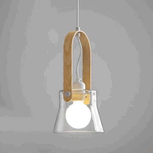 Homeko Glass Castle Pendant Light -