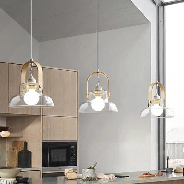 Homeko Glass Castle Pendant Light -