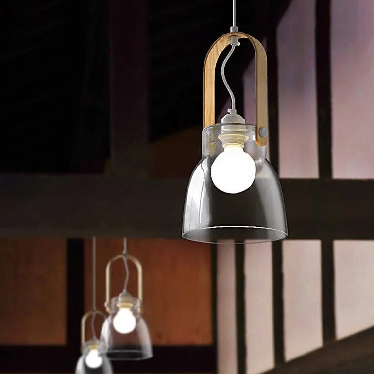 Homeko Glass Castle Pendant Light -