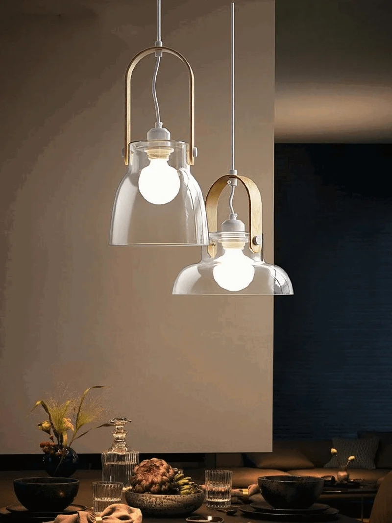 Homeko Glass Castle Pendant Light -