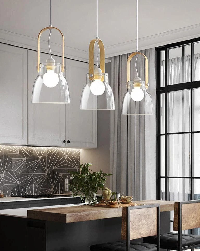 Homeko Glass Castle Pendant Light -