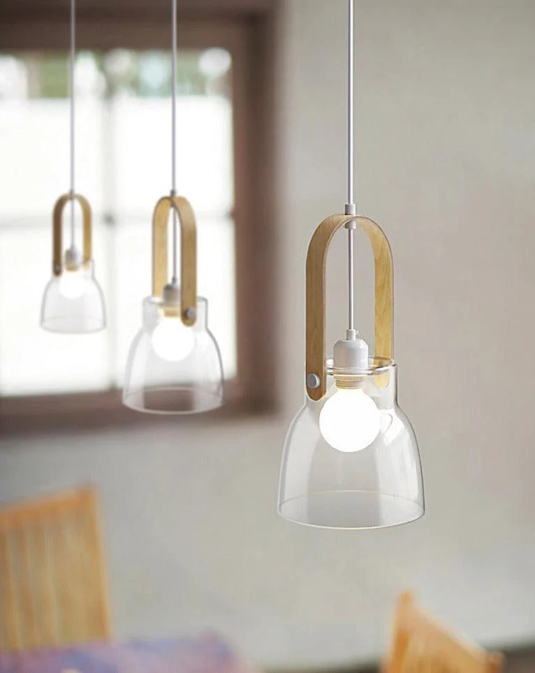 Homeko Glass Castle Pendant Light -