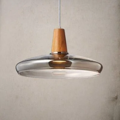 Homeko Glass Coated Wood Pendant Lights -