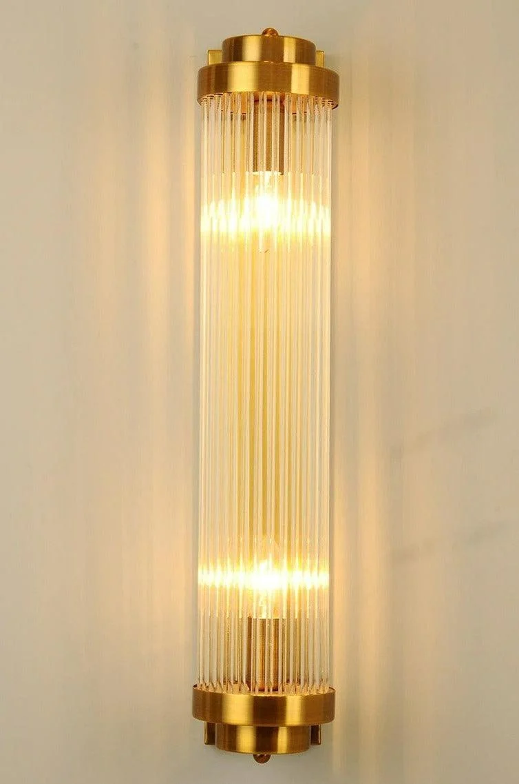 Homeko Glass Column Wall Sconce -