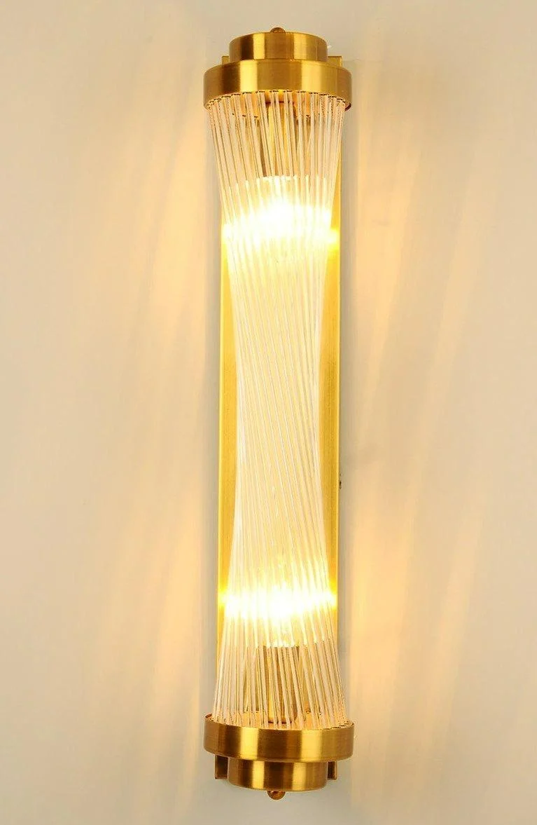 Homeko Glass Column Wall Sconce -