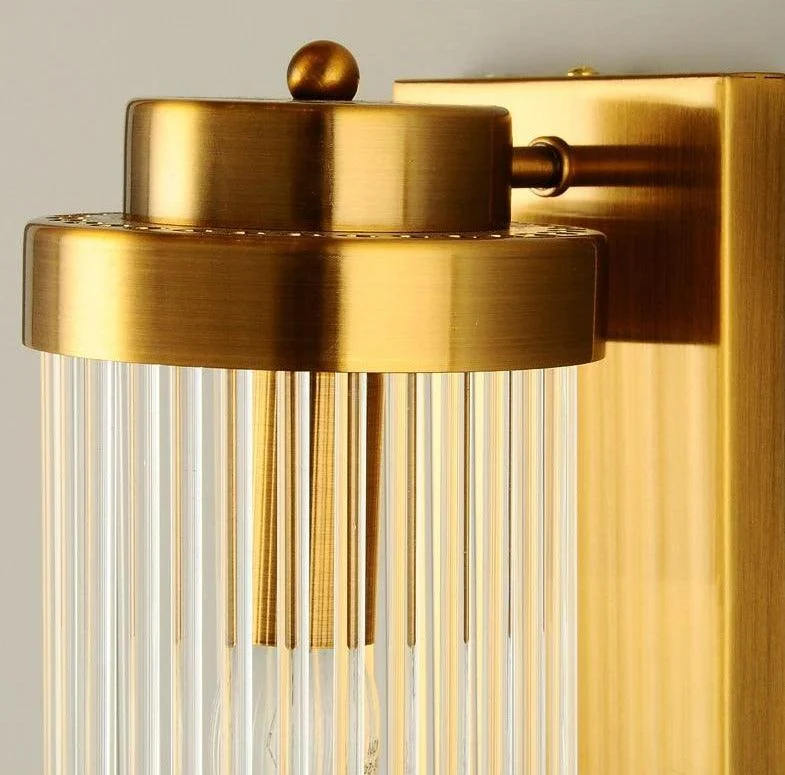 Homeko Glass Column Wall Sconce -