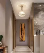 Homeko Glass Crystal Ceiling Light