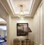 Homeko Glass Crystal Ceiling Light