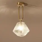 Homeko Glass Crystal Ceiling Light