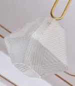 Homeko Glass Crystal Ceiling Light
