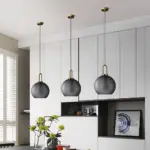 Homeko Glass Cylindrical Edison Glass Pendant